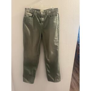 L’ Agence Ultra High Rise Jade/Green Denim Jeans Women’s 30 (10) Made in USA